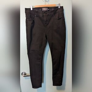 Torrid Bombshell Skinny Premium Stretch Jeans Black Size 16R